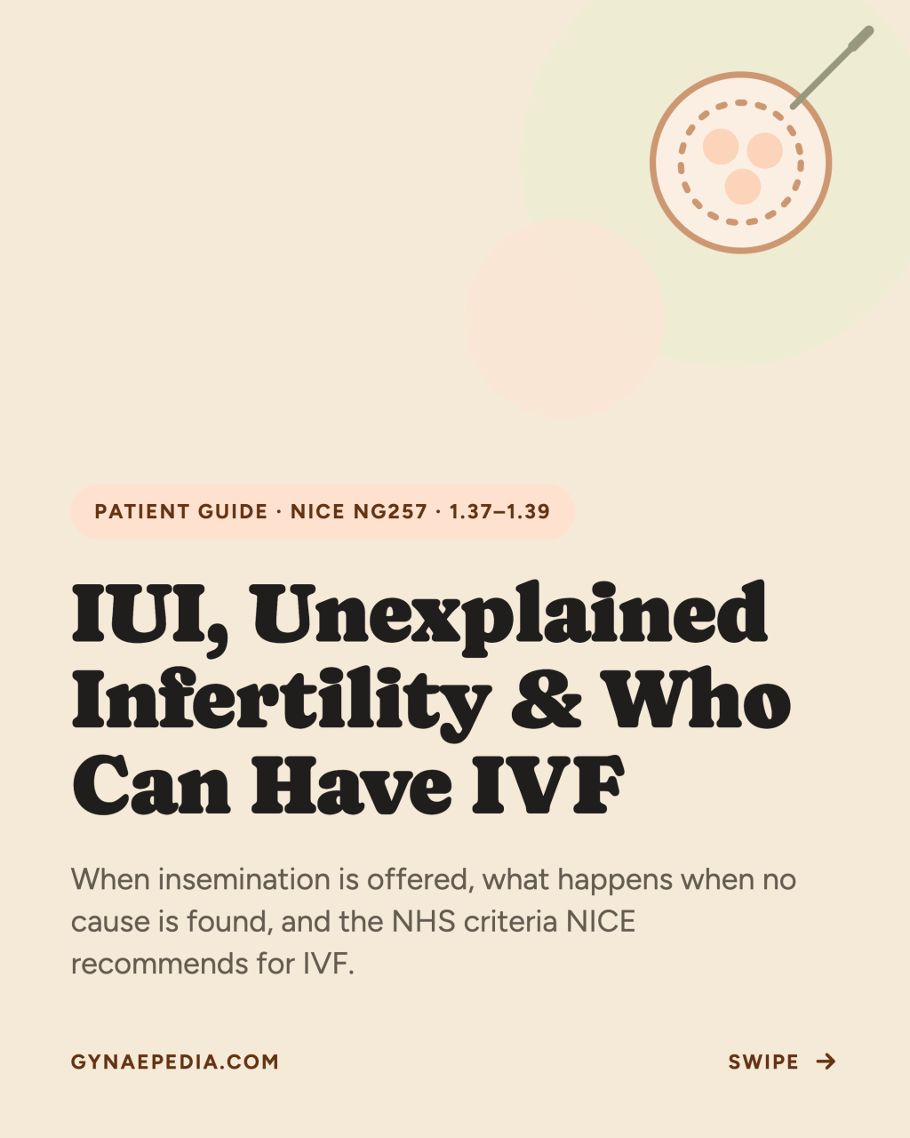IUI, Unexplained Infertility & Who can have&nbsp;IVF